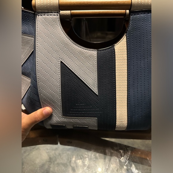 Like New Tory Burch Patchwork Bag - Picture 3 of 12